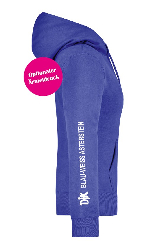 Kapuzenjacke / Zoodie Premium Kontrast DjK Damen – Bild 2